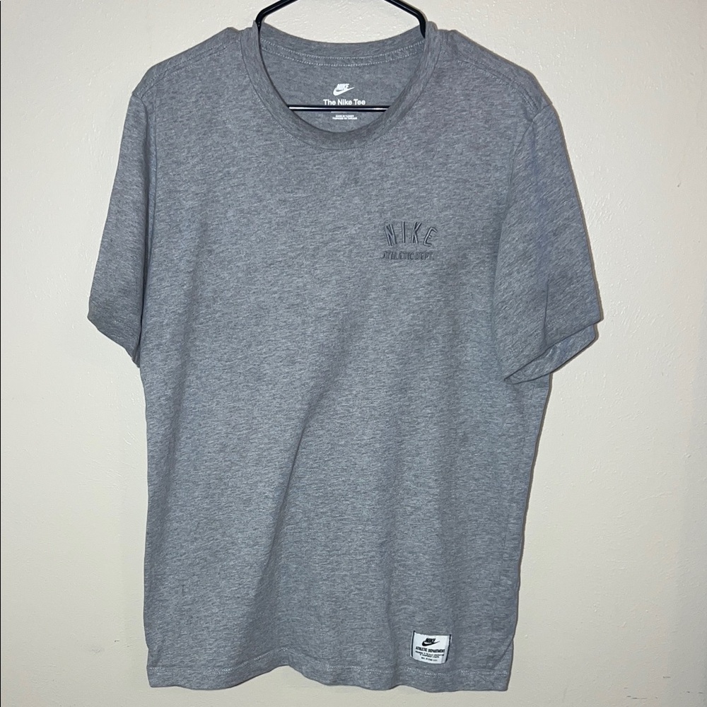 Nike Tee Men's Heather Gray Short Sleeve Tee